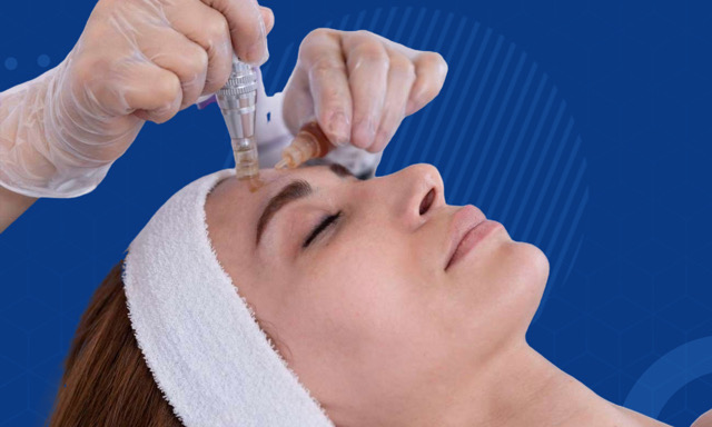 جلسة تنظيف البشرة هيدرافيشيال + ديرما بن