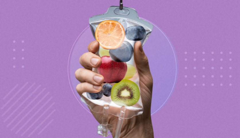 جلسة الفيتامينات الوريدية للشعر