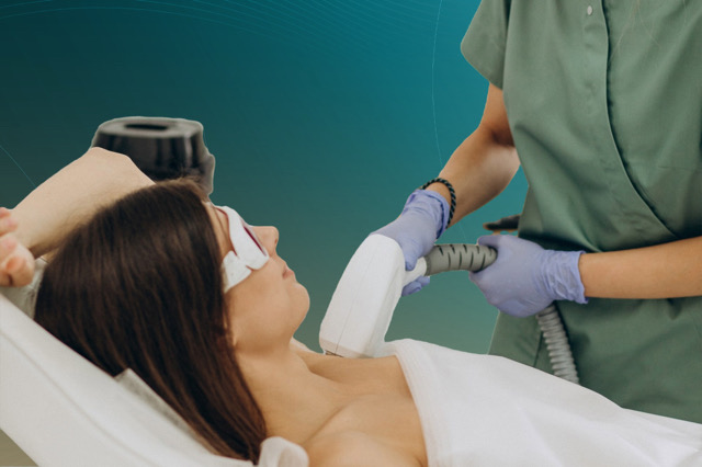 جلسة ليزر كامل الجسم بدون البطن و الظهر نسائي و رجالي