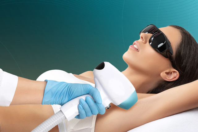 ٣ جلسات ليزر جسم كامل نسائي