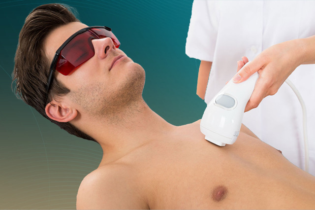 ٣ جلسات ليزر كامل الجسم رجالي